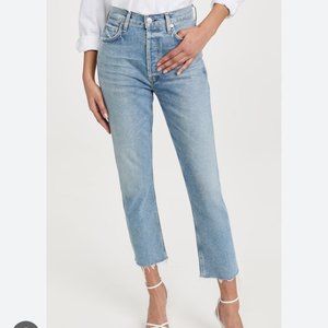 Citizens of Humanity Charlotte Crop Straight Jeans